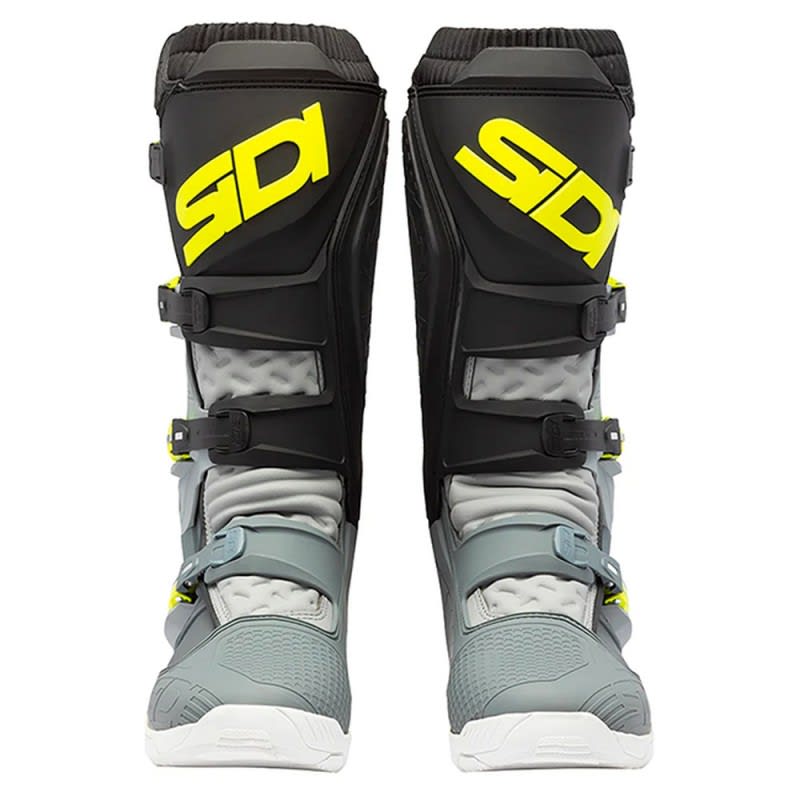 SIDI X-Power SC Boots - Grey/Fluoro Yellow