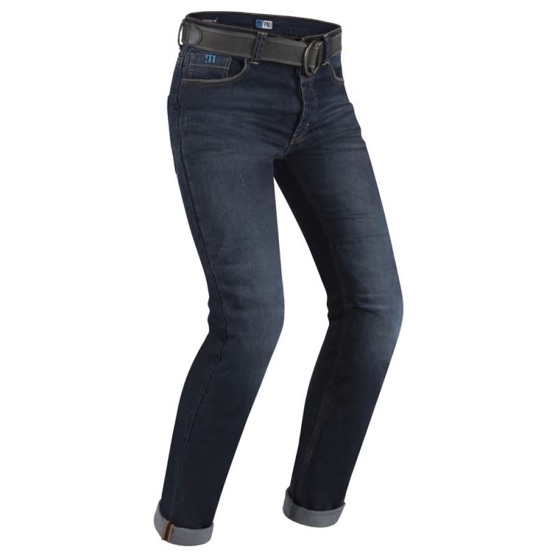 PMJ Caferacer Jeans - With Belt - Blue