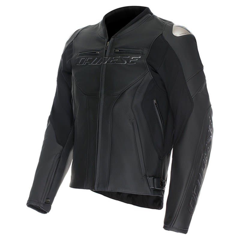 Dainese Racing 5 Jacket - Leather - Black
