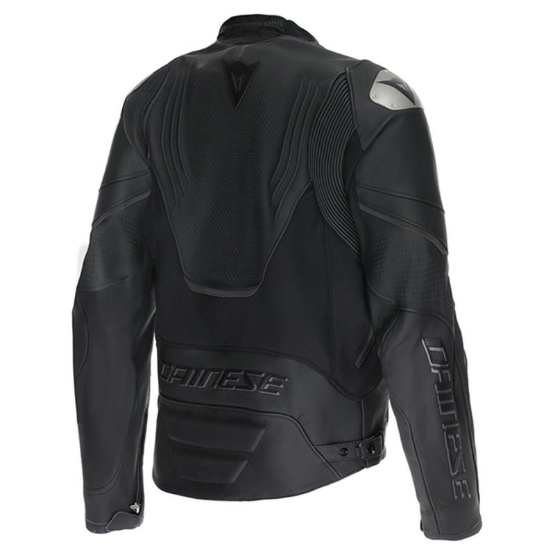 Dainese Racing 5 Jacket - Perforated Leather - Black