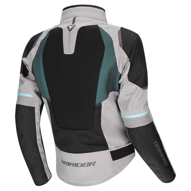Dririder Air-Ride Pro Jacket - Ladies - Grey/Black/Teal