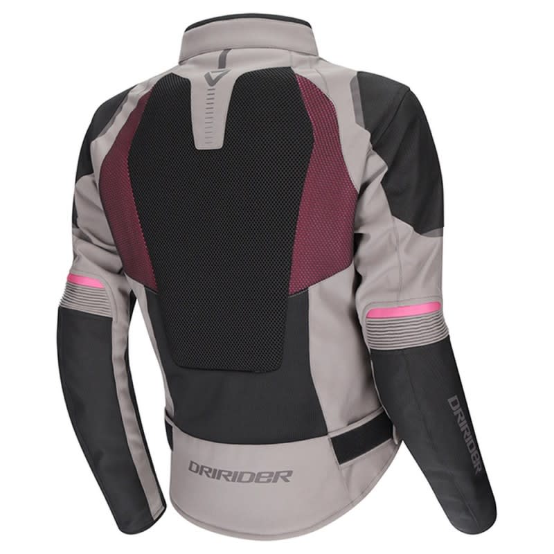 Dririder Air-Ride Pro Jacket - Ladies - Grey/Pink