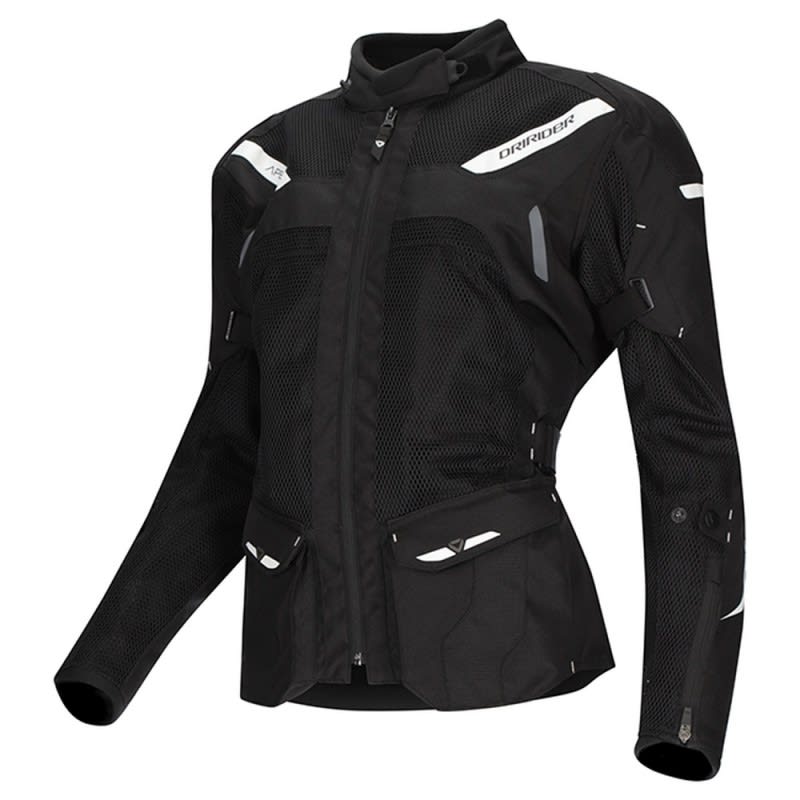 Dririder Apex 6 Jacket - Ladies - Black/White