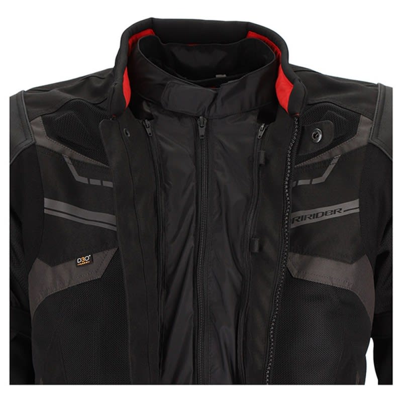 Dririder Climate Control Exo 4 Jacket - Ladies - Black/Grey