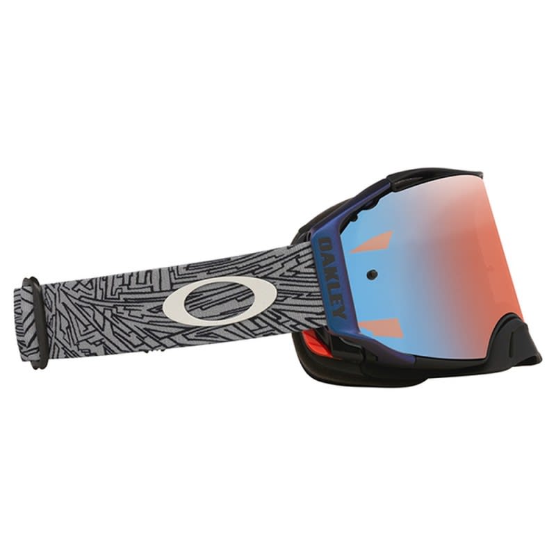 Oakley - Airbrake - Grey Strike - Dark MX Sapphire Iridium Lens