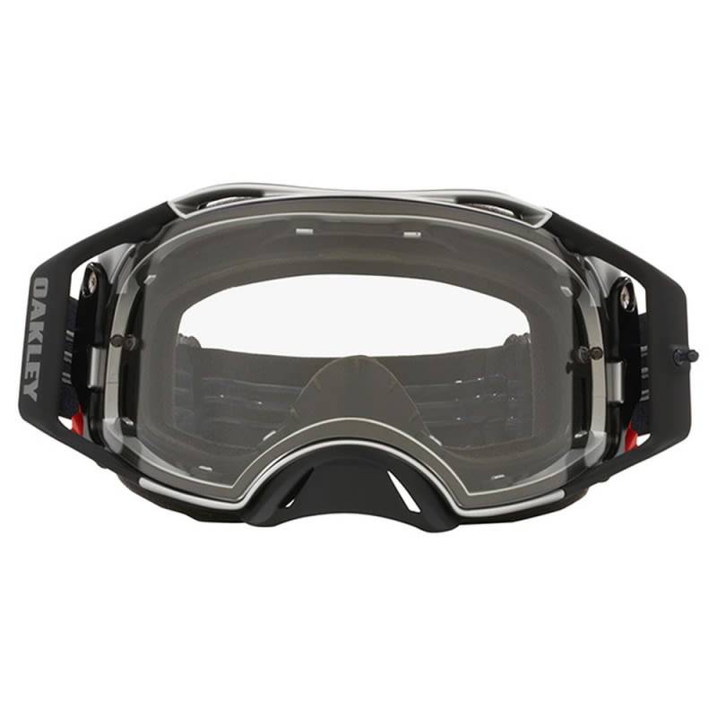Oakley - Airbrake - Tuff Blocks - Black Gunmetal - Clear Lens