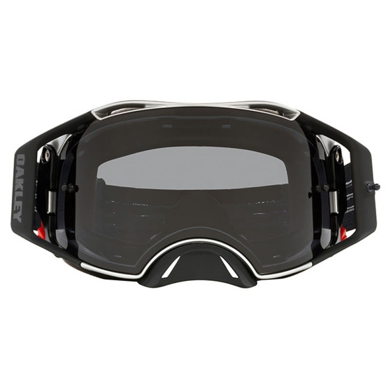 Oakley - Airbrake - Tuff Blocks - Black Gunmetal - Dark Grey Lens