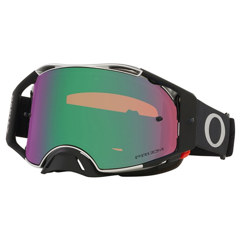 Oakley - Airbrake - Tuff Blocks - Black Gunmetal - Prizm Jade Lens