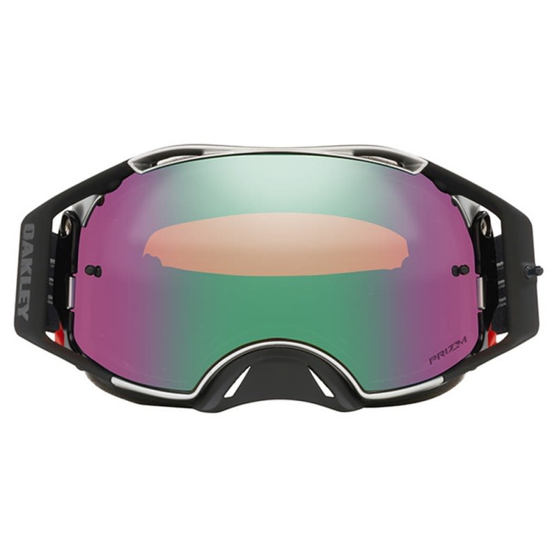 Oakley - Airbrake - Tuff Blocks - Black Gunmetal - Prizm Jade Lens