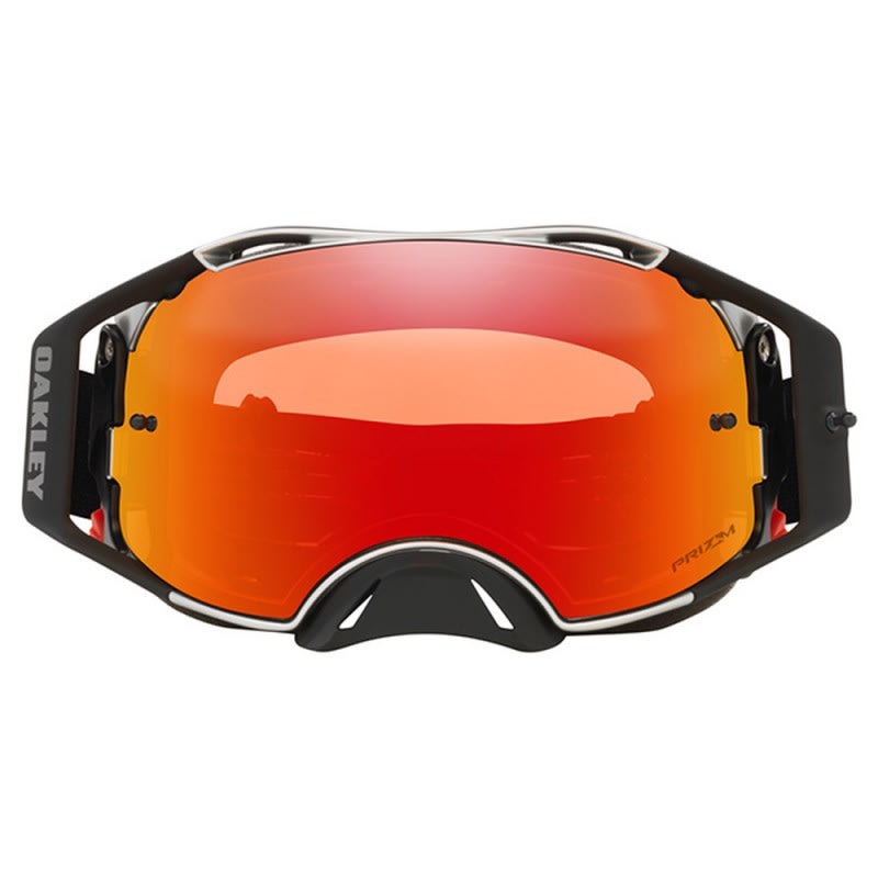 Oakley - Airbrake - Tuff Blocks - Black Gunmetal - Prizm MX Torch Iridium Lens