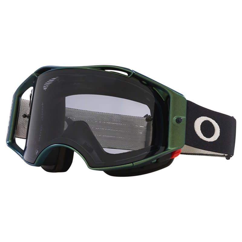 Oakley - Airbrake MTB - Black Green Colourshift - Light Grey Lens