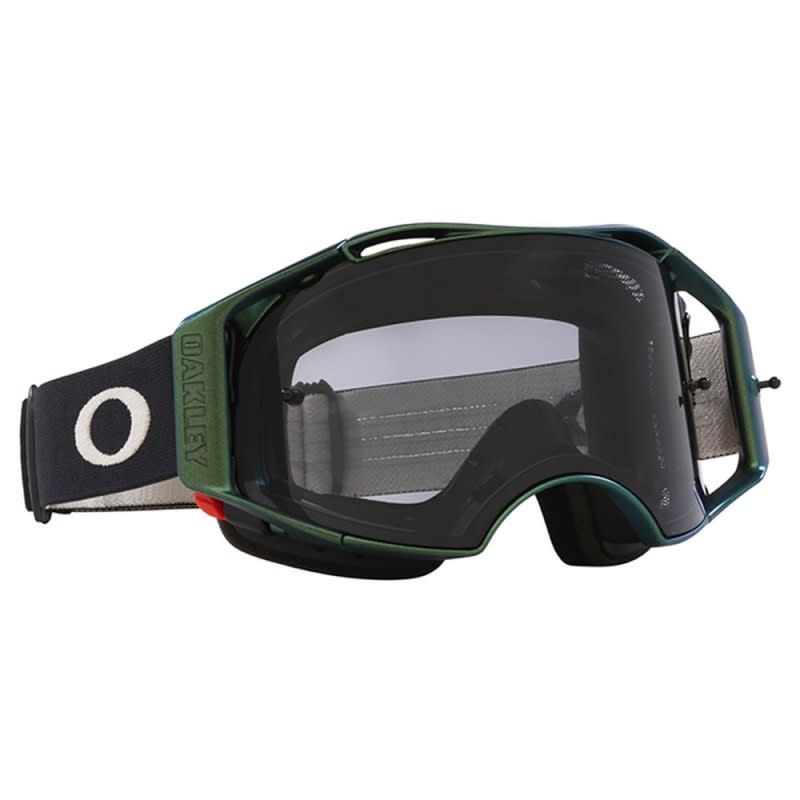 Oakley - Airbrake MTB - Black Green Colourshift - Light Grey Lens