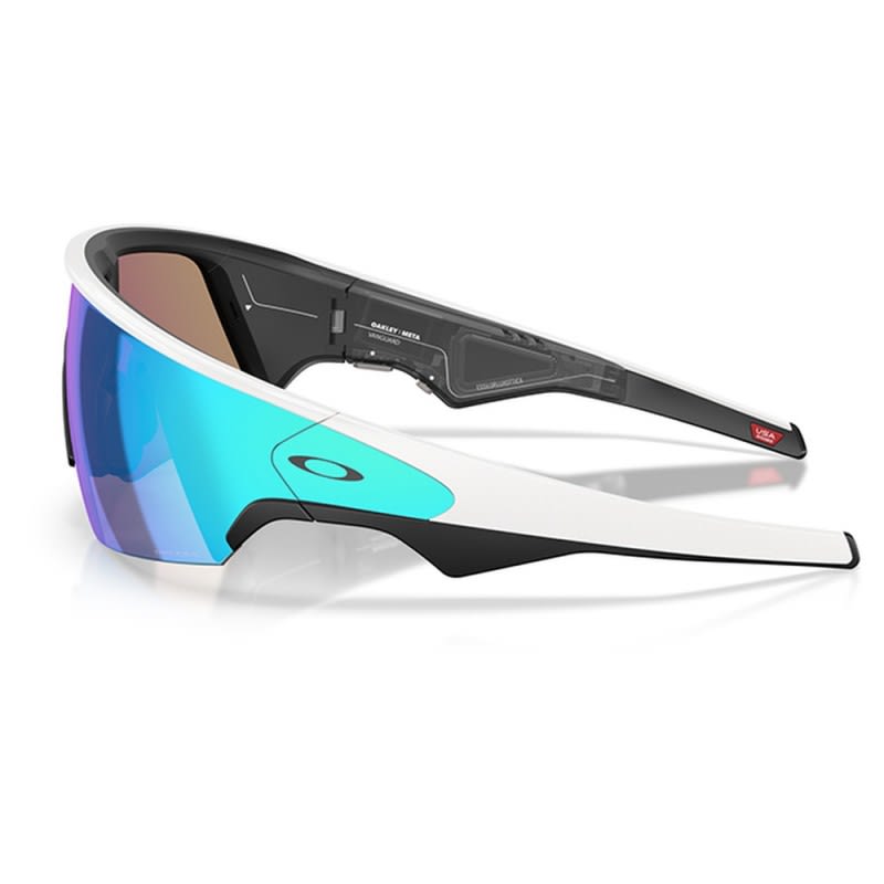 Oakley Sunglasses - Meta Vanguard - White - Prizm Sapphire Lens