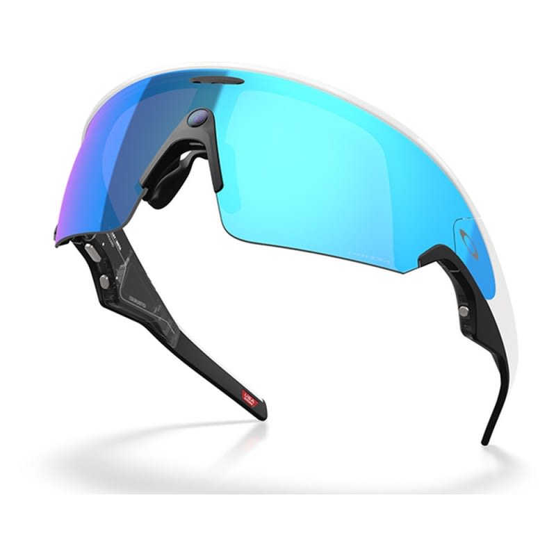 Oakley Sunglasses - Meta Vanguard - White - Prizm Sapphire Lens