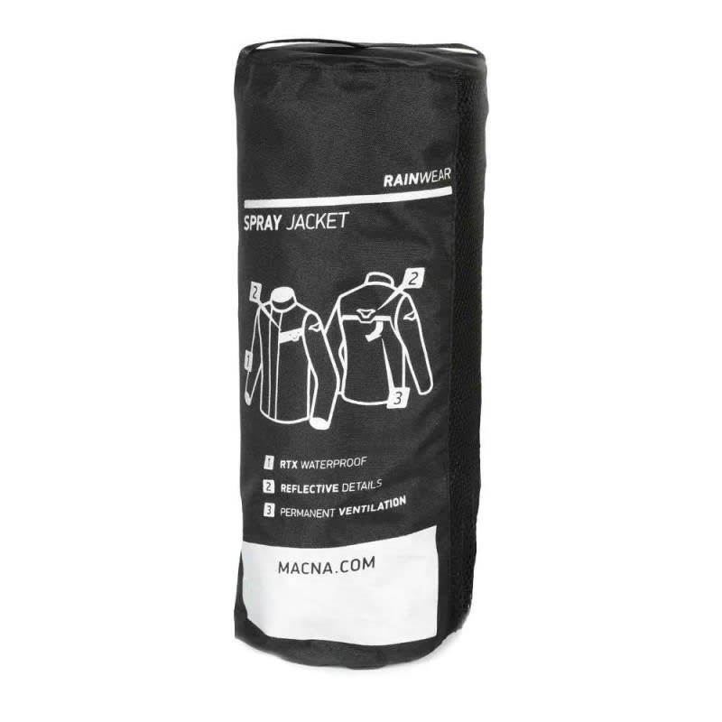Macna Spray Rain Jacket - Black