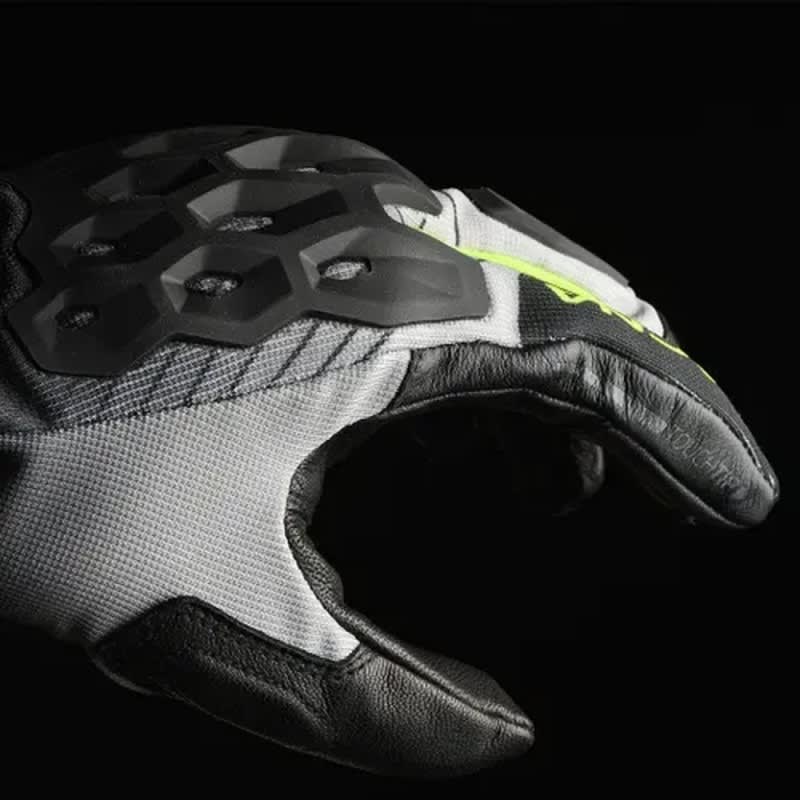 Macna Tanami Gloves - Black/Grey/Fluo/Yellow