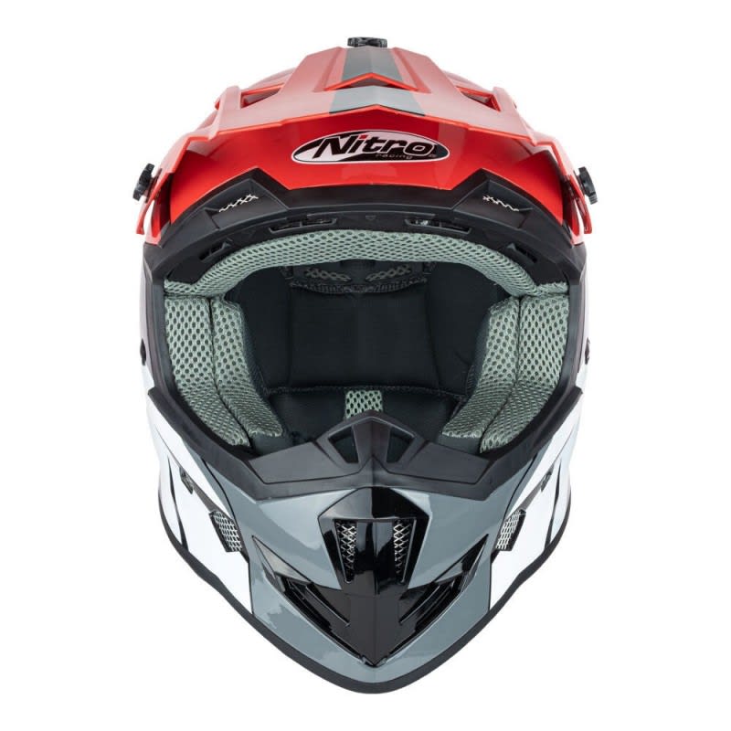 Nitro MX700 Recoil Red/Black/White Youth Helmet