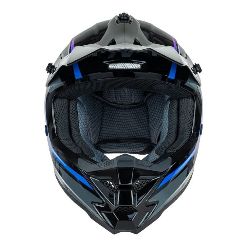 Nitro MX710 Onyx Gloss Purple/Pink Youth Helmet