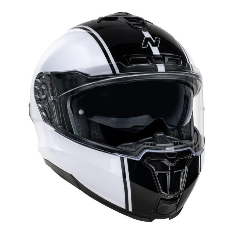 Nitro F920 DVS Turismo Gloss White/Black Modular Helmet