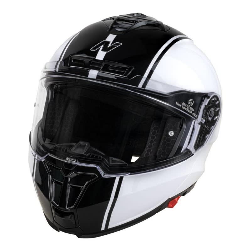 Nitro F920 DVS Turismo Gloss White/Black Modular Helmet