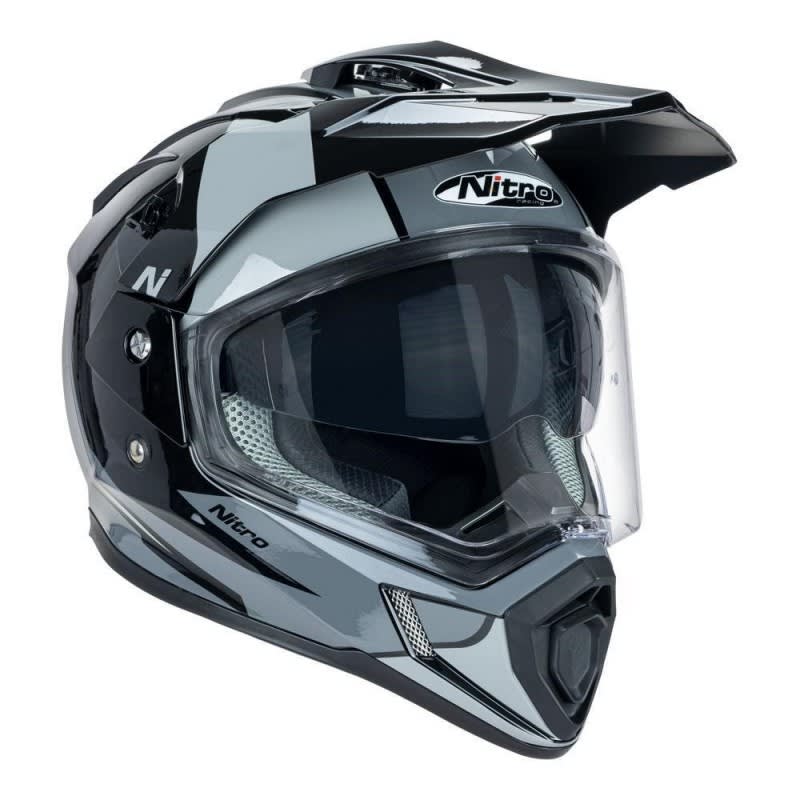 Nitro MX780 DVS Black/Grey Adventure Helmet