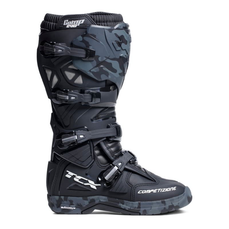 TCX Comp Evo 2 Michelin® Boots Black/Camo