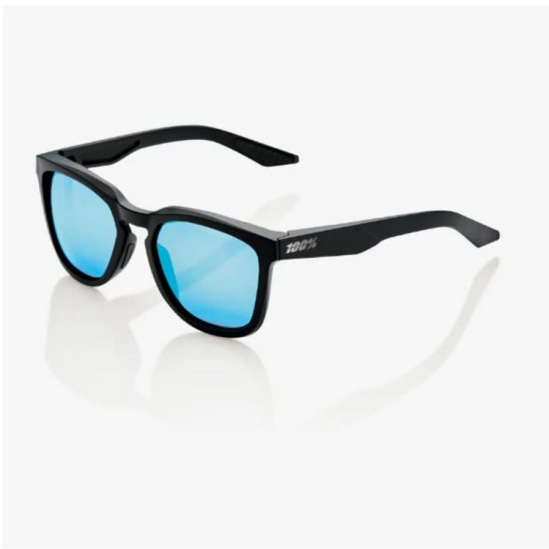 100% Hudson Soft Tact Black - Hiper Blue Lens - Os