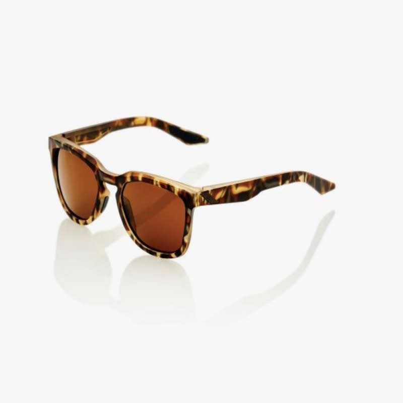 100% Hudson Soft Tact Havana - Bronze Lens - Os