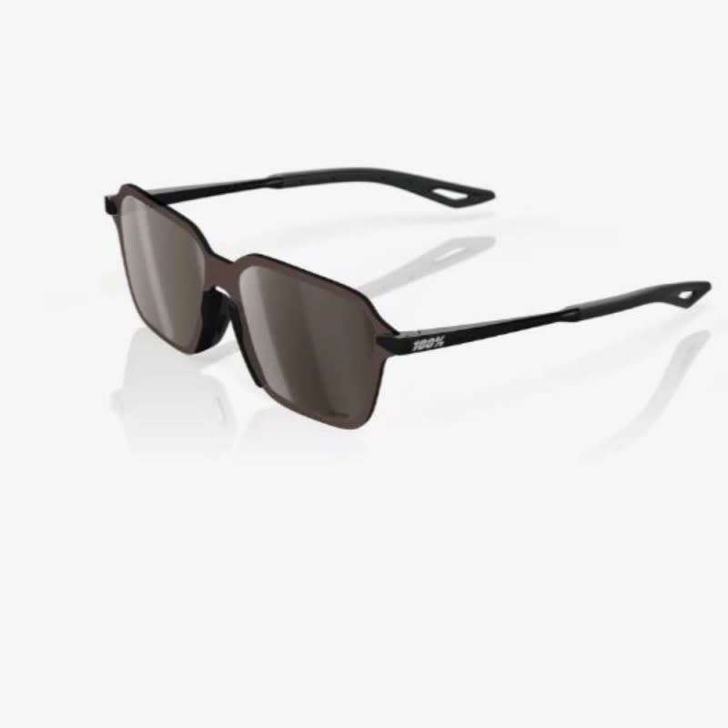 100% Legere Trap Matte Black - Hiper Silver Mirror Lens