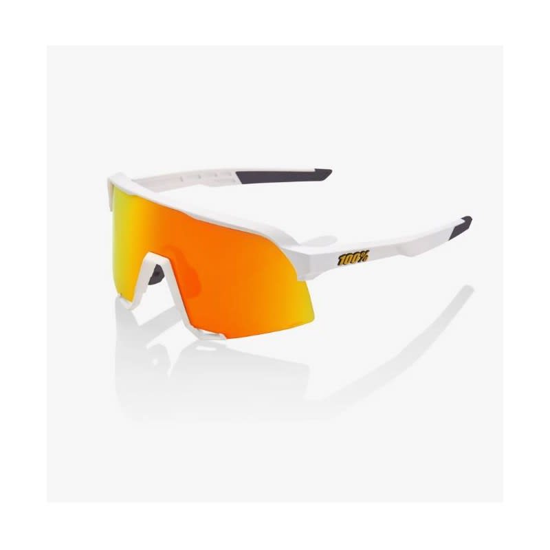 100% S3 - Soft Tact White Hiper Red Multilayer Mirror Lens