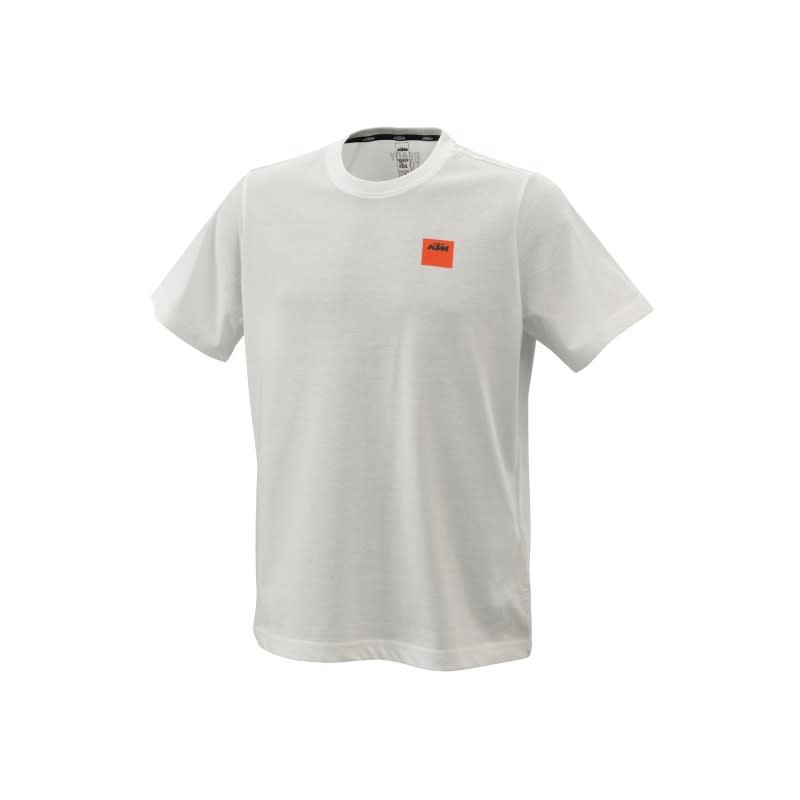 KTM Pure Racing Tee White