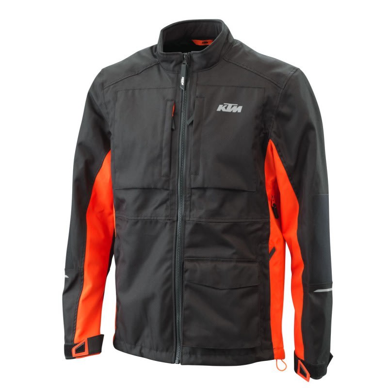 KTM Racetech Waterproof Jacket Black/Orange