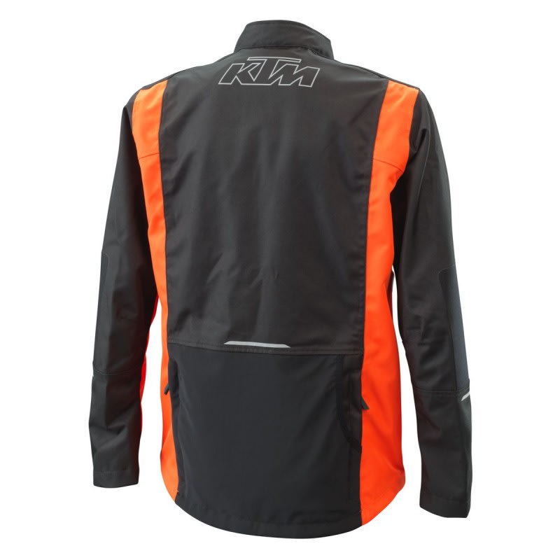 KTM Racetech Waterproof Jacket Black/Orange