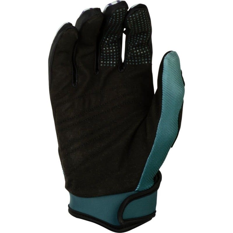 Fly Racing 2027 F-16 Lift Green/Purple/Pink Womens Gloves