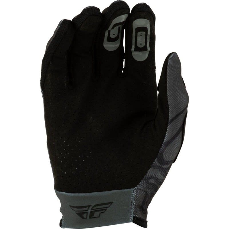Fly Racing 2027 Lite SE Dark Series Grey/Black Kids Gloves