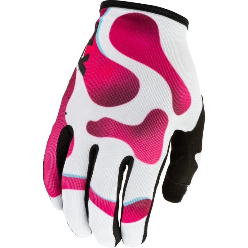 Fly Racing 2027 Lite SE Vibe White/Pink/Blue Kids Gloves