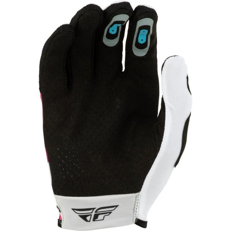 Fly Racing 2027 Lite SE Vibe White/Pink/Blue Kids Gloves