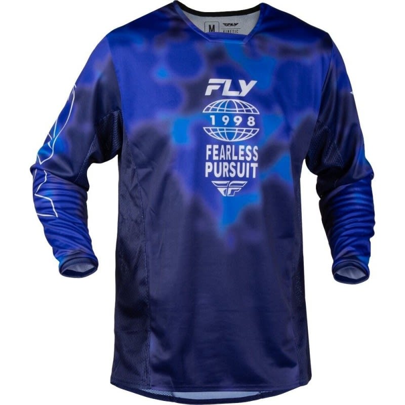 Fly Racing 2027 Kinetic Blur Blue/Navy Jersey