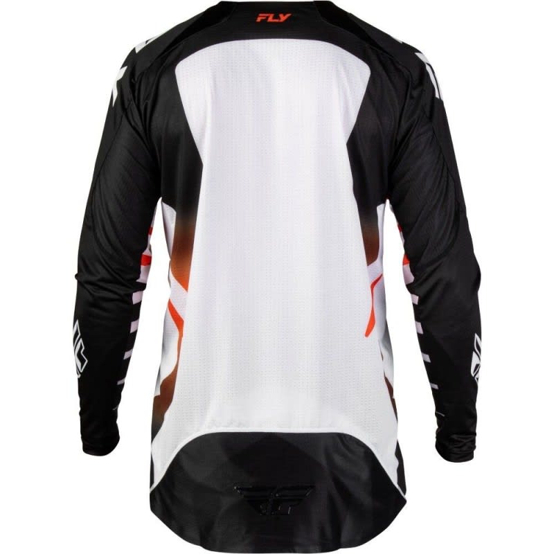 Fly Racing 2027 Evolution Bolt White/Black/Orange Jersey