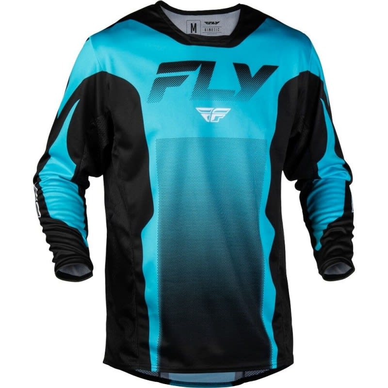 Fly Racing 2027 Kinetic Fade Black/Blue/White Jersey
