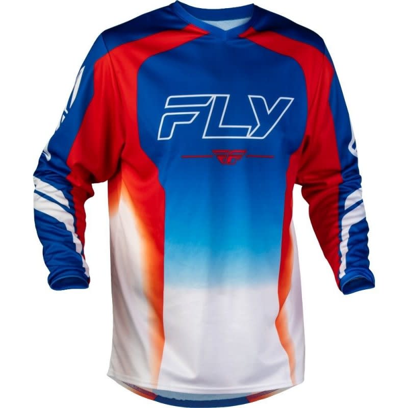 Fly Racing 2027 F-16 Raze Red/White/Blue Jersey