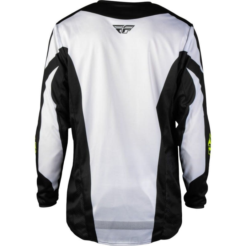 Fly Racing 2027 Kinetic Fade Black/White/Hi Vis Jersey