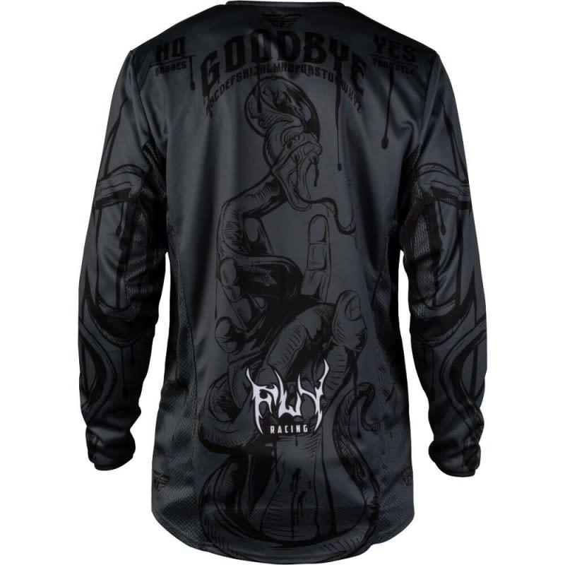 Fly Racing 2027 Kinetic Se Dark Series Grey/Black Jersey