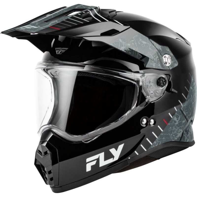 Fly Racing 2027 Trekker Granite Black/Grey Helmet