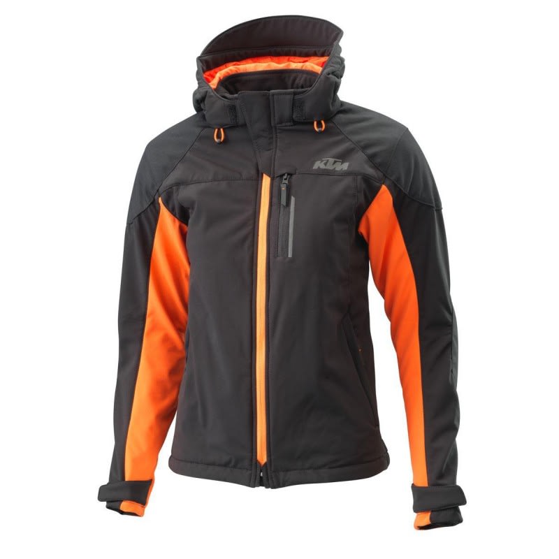 KTM Two 4 Ride Jacket Womens Black/Orange