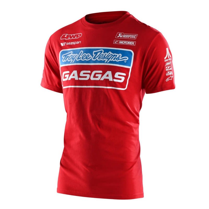 GASGAS Troy Lee Designs Team Tee Red