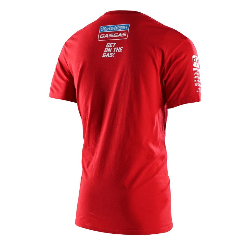 GASGAS Troy Lee Designs Team Tee Red