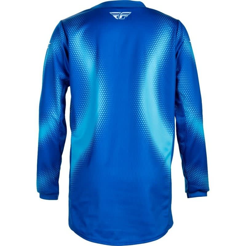 Fly Racing 2027 Kinetic Torch Light Blue/Blue Kids Jersey