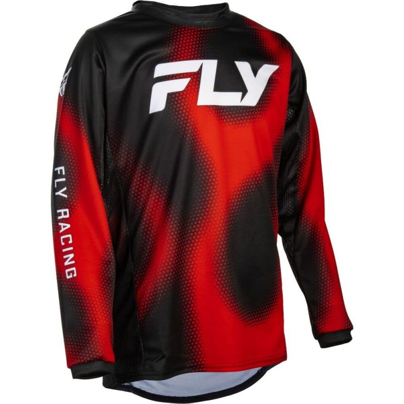 Fly Racing 2027 Kinetic Torch Black/Red/White Kids Jersey