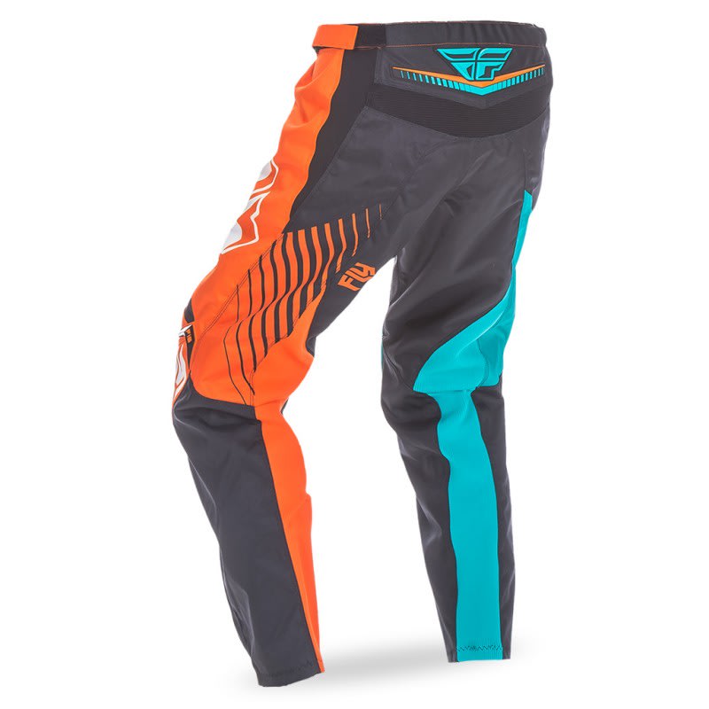 Fly Racing F-16 Pant Youth Orange/Teal